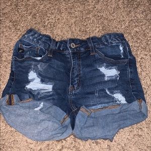 Jean shorts